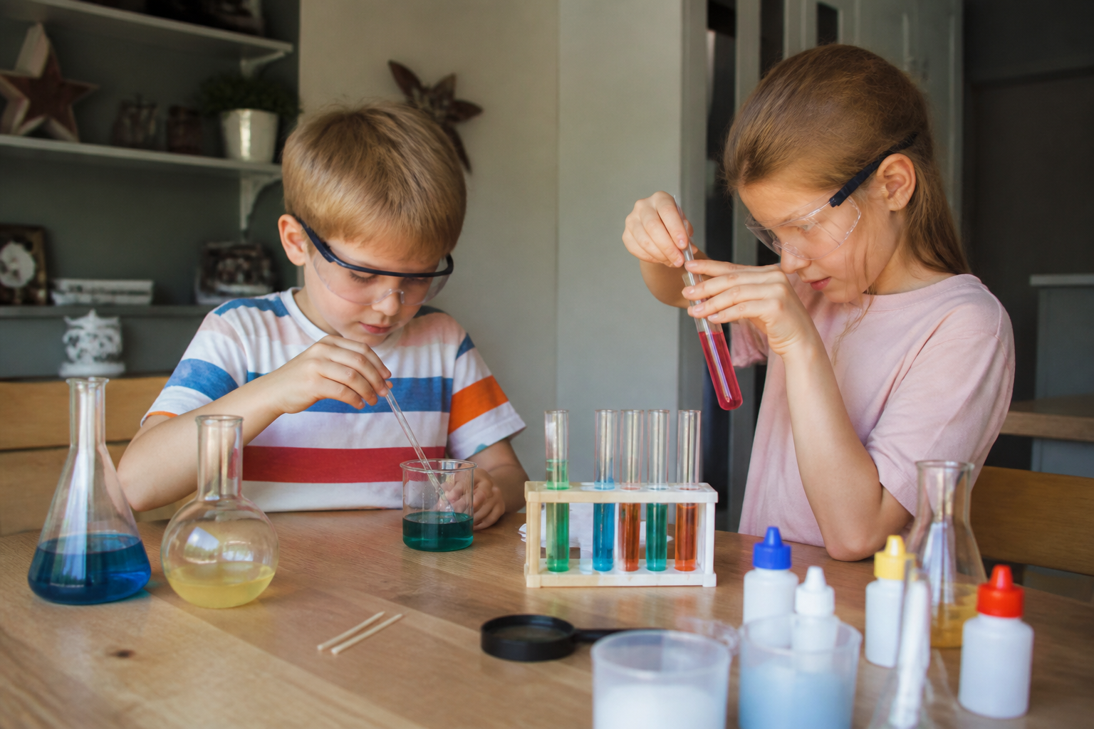 Scheikunde experimenten thuis